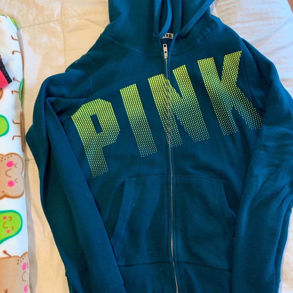 Victoria’s Secret pink hoodie full zip